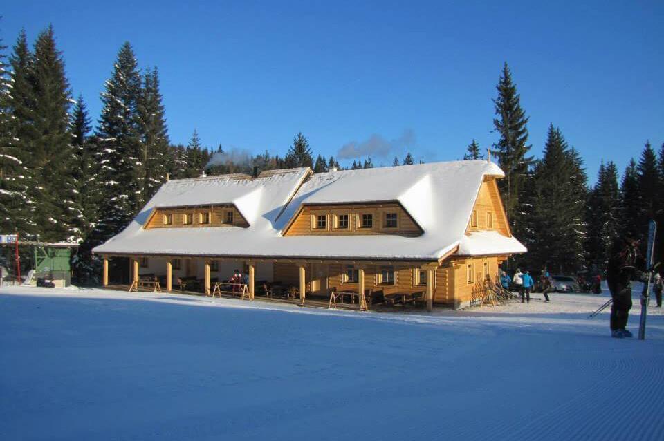 Koliba Ski Gruniky Sihelne Bagian luar foto